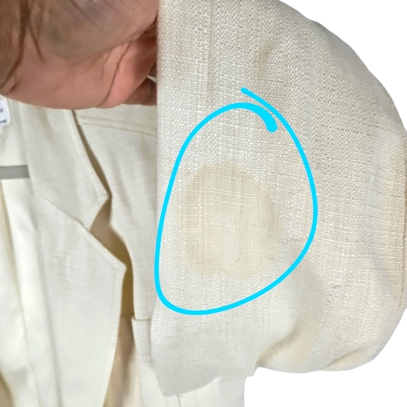 Christian Dior Seperates Cream Vintage Linen-Cotton Blazer - Picture 11 of 12